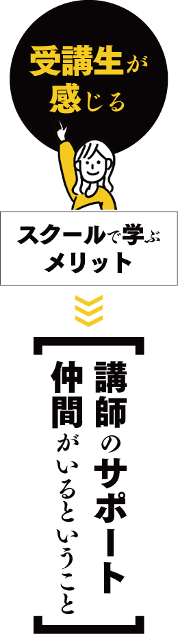 スクールで学ぶメリットー受講者02